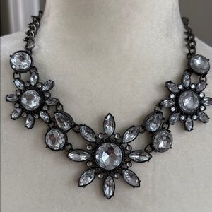 CHICO’s Rope Chain Black Star Statement Necklace